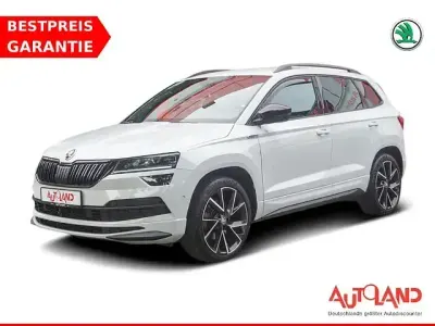 Gebraucht Skoda Karoq SportLine 190 PS (139 kW) 2020 Weiß SUV