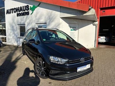 Gebraucht VW Golf Sportsvan IQ Drive 150 PS (110 kW) 2019 Schwarz Van / Kleinbus