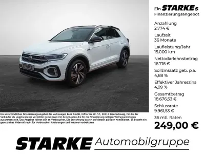 Second-hand VW T-Roc R-line 110 CP (80 kW) 2022 Alb SUV