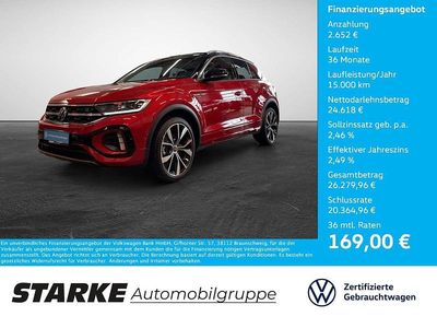 Gebraucht VW T-Roc R-line 150 PS (110 kW) 2025 Rot (kings red metallic) SUV