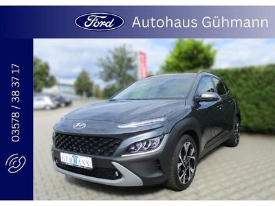 Gebraucht Hyundai Kona 120 PS (88 kW) 2021 Dark night (metallic) SUV