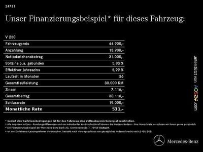 Usata Mercedes V250 190 CV (139 kW) 2023 Argento Monovolume