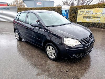 Gebraucht VW Polo Trendline 69 PS (50 kW) 2007 Schwarz Kleinwagen