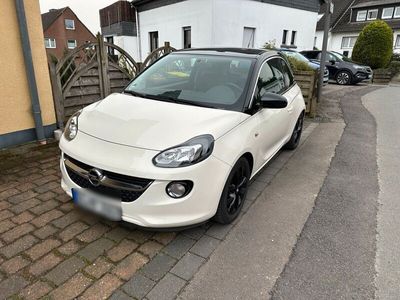 gebraucht Opel Adam 1,4 64KW 120tkm 3. Hd. HU 12/25 Weiß nichtr. Frz.