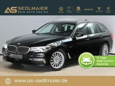 Usata BMW 520 Luxury Line 190 CV (139 kW) 2017 Nero Station wagon