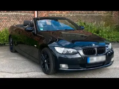 Gebraucht BMW 320 Cabriolet 170 PS (125 kW) 2008 Schwarz Cabrio