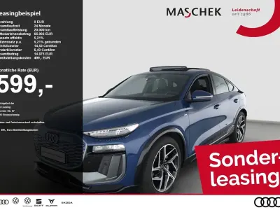 Gebraucht Audi Q6 Sportback e-tron S-Line 284 kW (387 PS) 2025 Blau SUV