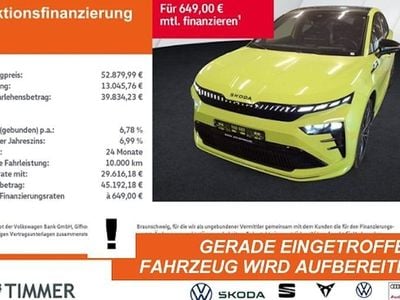 Gebraucht Skoda Enyaq iV RS 250 kW (340 PS) 2025 Mambagrün SUV