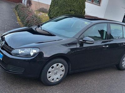 Gebraucht VW Golf VI Comfortline 105 PS (77 kW) 2010 Schwarz Kleinwagen