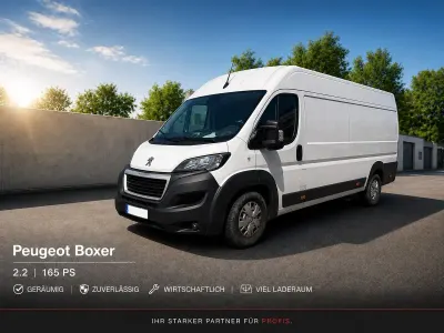 Używany Peugeot Boxer 165 KM (121 kW) 2021 Biały Van