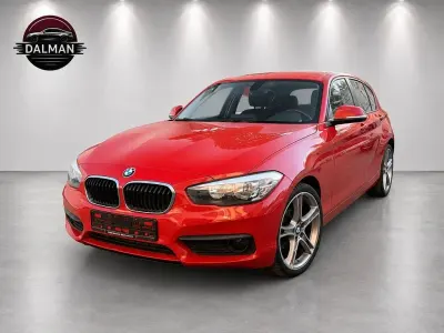 Gebraucht BMW 116 109 PS (80 kW) 2016 Rot Kleinwagen