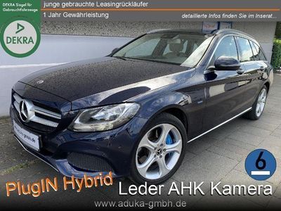 gebraucht Mercedes C350e T e Hybrid 7G Avantgarde Leder AHK Navi SH