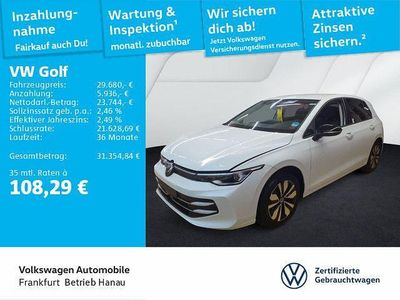 Gebraucht VW Golf VIII Goal 150 PS (110 kW) 2025 Weiß Limousine