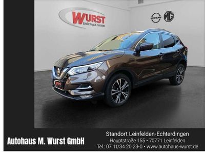 gebraucht Nissan Qashqai 1.7 dCi Xtronic-Automatik ALLRAD RundumkamerasKlimaaut.Sitzhzg.TempomatDAB-Radio PanoGlasD