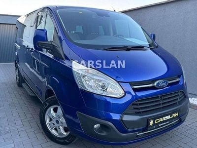 Gebraucht Ford Transit Custom Titanium 170 PS (125 kW) 2016 Blau Van / Kleinbus
