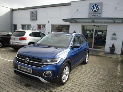 Gebraucht VW T-Cross Style 110 PS (80 kW) 2021 Blau SUV