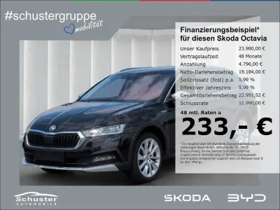 Gebraucht Skoda Octavia Scout 150 PS (110 kW) 2023 Schwarz Kombi