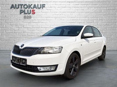 Gebraucht Skoda Rapid Ambition 86 PS (63 kW) 2013 Weiß Kleinwagen