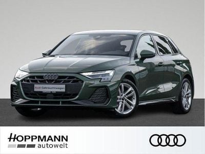 Distriktgrün metallic Gebraucht 2025 Audi A3 S-Line Limousine | 36.980 € (Guter Preis)