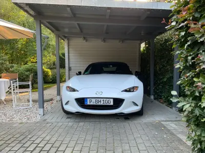 Używany Mazda MX5 Exclusive-Line 160 KM (117 kW) 2016 Biały Kabriolet