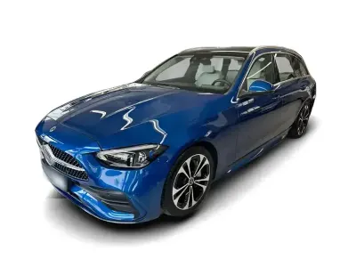 Gebraucht Mercedes C200 AMG 2022 Blau Limousine