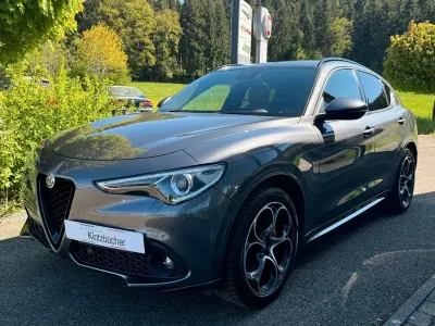 Gebraucht Alfa Romeo Stelvio Veloce 209 PS (153 kW) 2021 Grau SUV