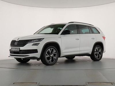 Moonweiss metallic Gebraucht 2019 Skoda Kodiaq SportLine SUV | 28.889 € (Fairer Preis)