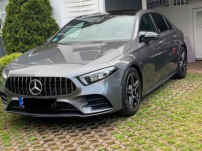 Brugt Mercedes A200 AMG line 163 HK (119 kW) 2020 Grå Sedan