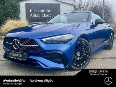 Lack spektralblau Gebraucht 2024 Mercedes CLE450 AMG Cabrio | 68.950 € (Fairer Preis)