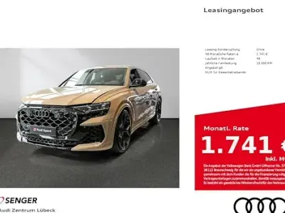 Ny Audi RS Q8 Performance 640 HK (470 kW) 2025 Guld SUV