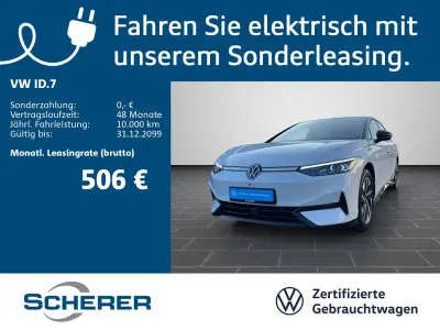 Gebraucht VW ID.7 Pro 210 kW (286 PS) 2024 Gletscherweiß metallic (metallic) Limousine