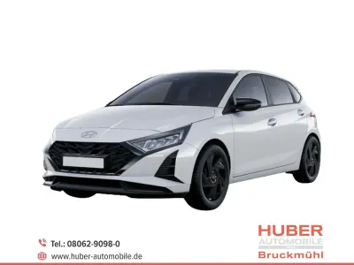 Neu Hyundai i20 Blackline 90 PS (66 kW) 2026 Atlas white Kleinwagen