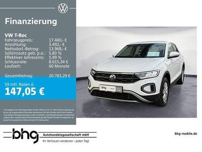 Second-hand VW T-Roc 110 CP (80 kW) 2022 Alb SUV
