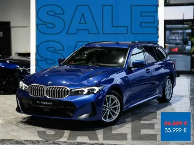 Gebraucht BMW 320 M Sport 190 PS (139 kW) 2024 M portimao blau Kombi