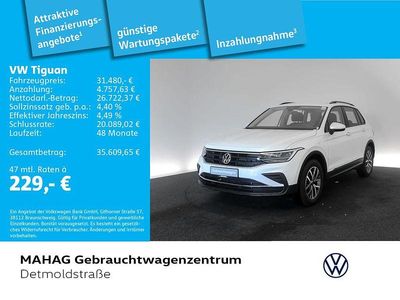 Oryxweiß perlmutteffekt Gebraucht 2023 VW Tiguan R SUV | 31.480 € (Superpreis)