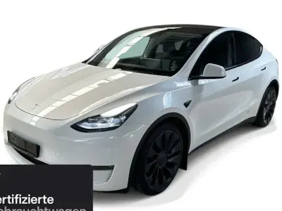 Gebraucht Tesla Model Y Performance 321 kW (437 PS) 2022 Weiß SUV