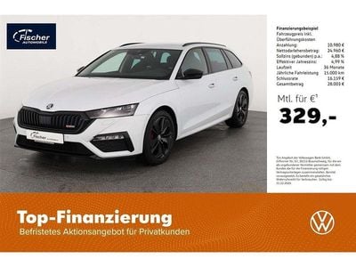 Gebraucht Skoda Octavia RS 200 PS (147 kW) 2024 Weiss Kombi