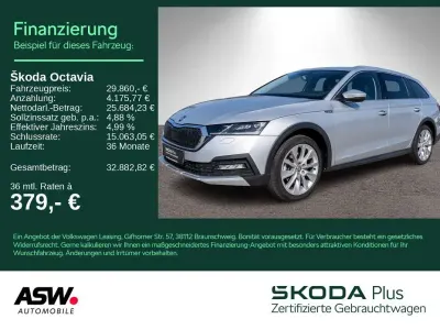 Gebraucht Skoda Octavia Scout 4x4 200 PS (147 kW) 2023 Brilliantsilber metallic Kombi