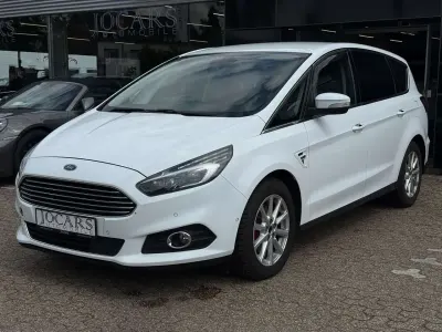 Gebraucht Ford S-MAX ST-Line 150 PS (110 kW) 2016 Weiß Van / Kleinbus