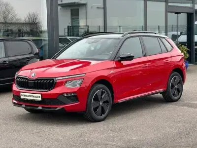 Używany Skoda Kamiq Monte Carlo 150 KM (110 kW) 2025 Czerwony SUV