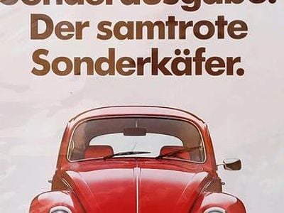 Usata VW Käfer 34 CV (25 kW) 1985 Rosso Berlina