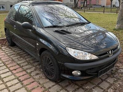 Gebraucht Peugeot 206 2002 Schwarz Coupé