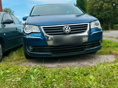 Gebraucht VW Touran 170 PS (125 kW) 2007 Blau Van / Kleinbus