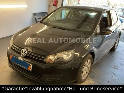 Usata VW Golf VI Comfortline 80 CV (58 kW) 2009 Nero Utilitaria