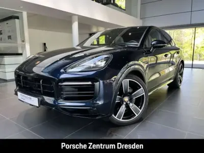 Gebraucht Porsche Cayenne E-Hybrid Coupe Platinum Edition 462 PS (339 kW) 2023 Moonlightbluemetallic (blau) Coupé