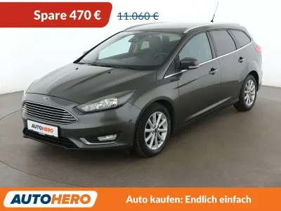 Gebraucht Ford Focus Titanium 150 PS (110 kW) 2016 Grau Kombi
