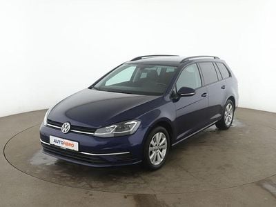 Gebraucht VW Golf VII Comfortline 2019 Blau Kombi