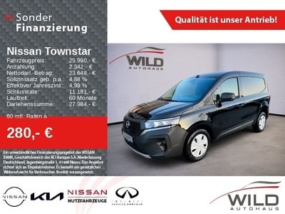 Schwarz Neu 2025 Nissan Townstar N-Connecta Van | 25.990 € (Superpreis)