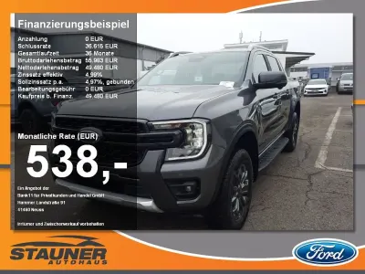 Neu Ford Ranger Wildtrack 205 PS (150 kW) 2025 Carbonizedgrey Pickup