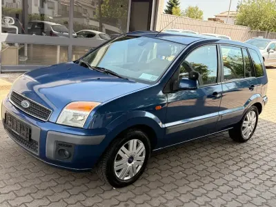 Gebraucht Ford Fusion Ambiente 101 PS (74 kW) 2008 Blau Kleinwagen